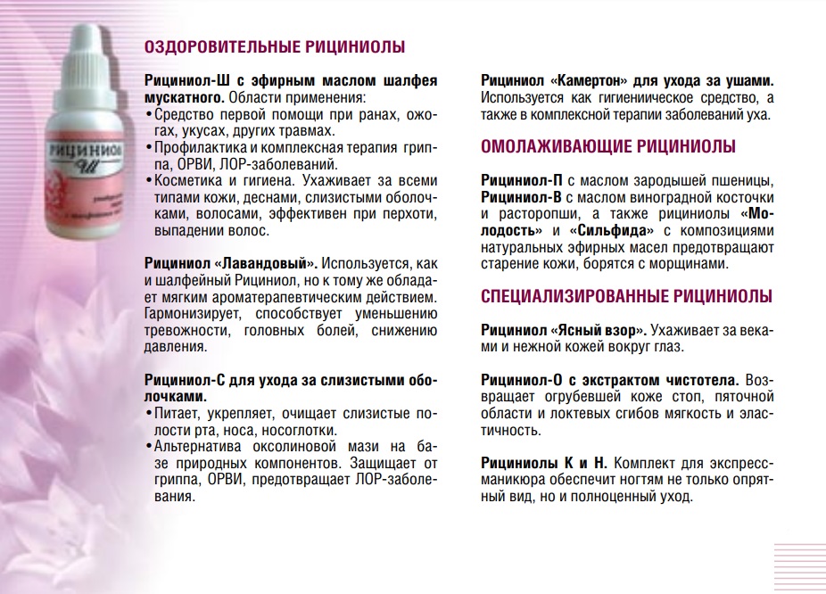 Рициниол с Шалфеем