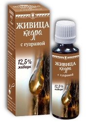 Живица с гуараной