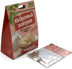Кедровый завтрак для сердца