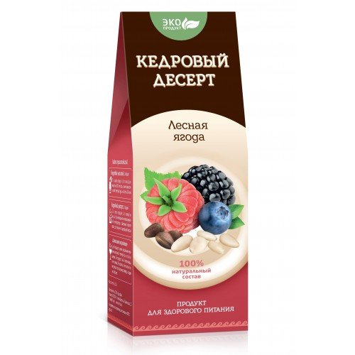 Кедровые десерт