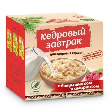 Кедровый завтрак для сердца