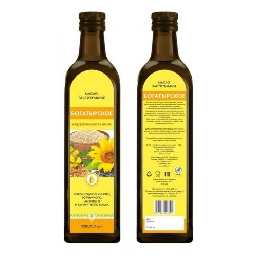 Масло Богатырское