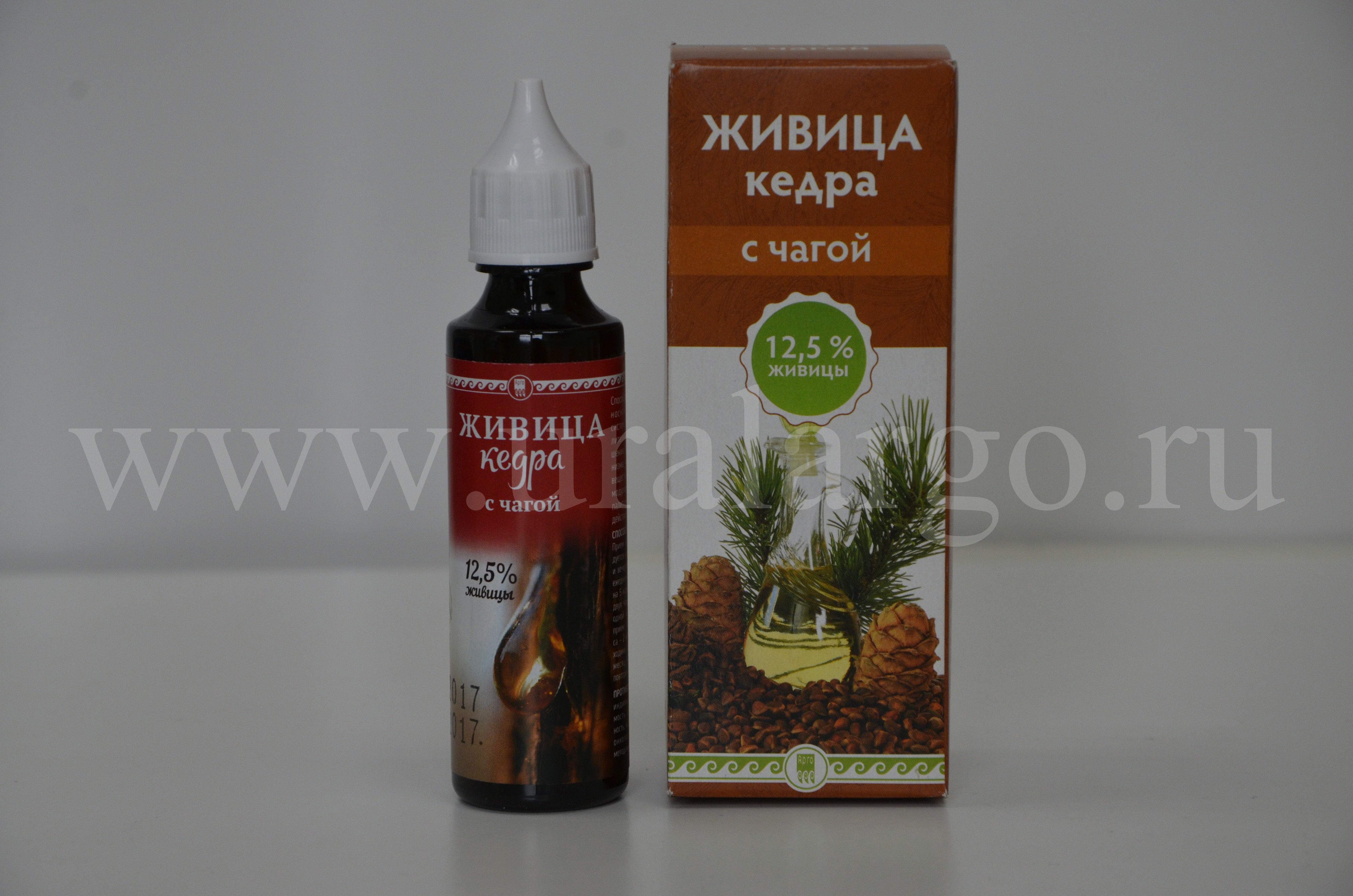 живица кедра с чагой купить арго