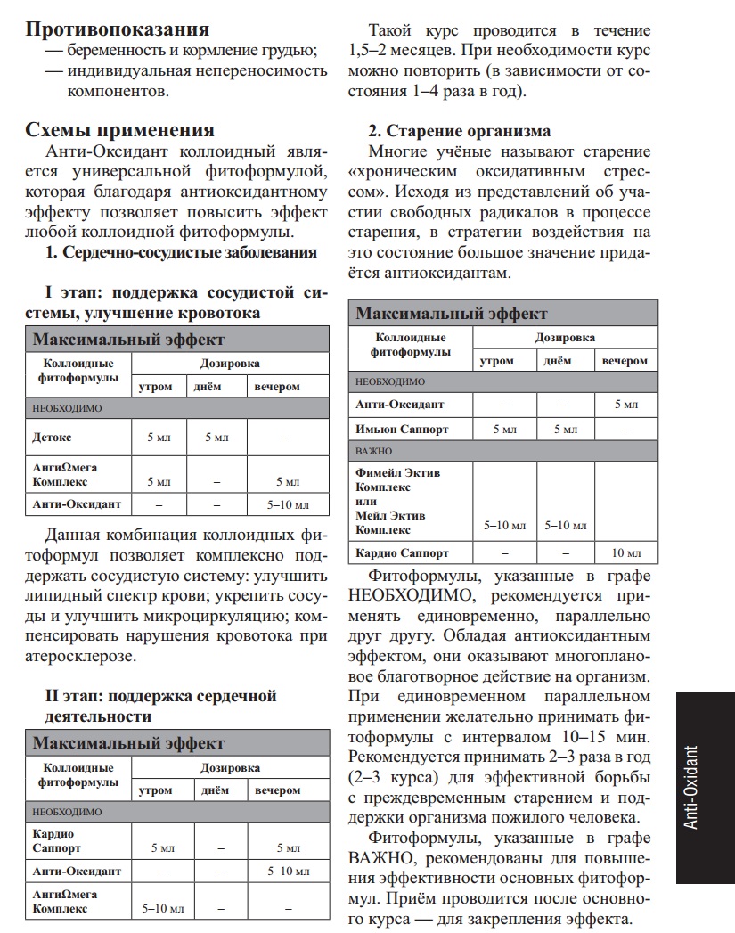 Антиоксидант Коллоидный