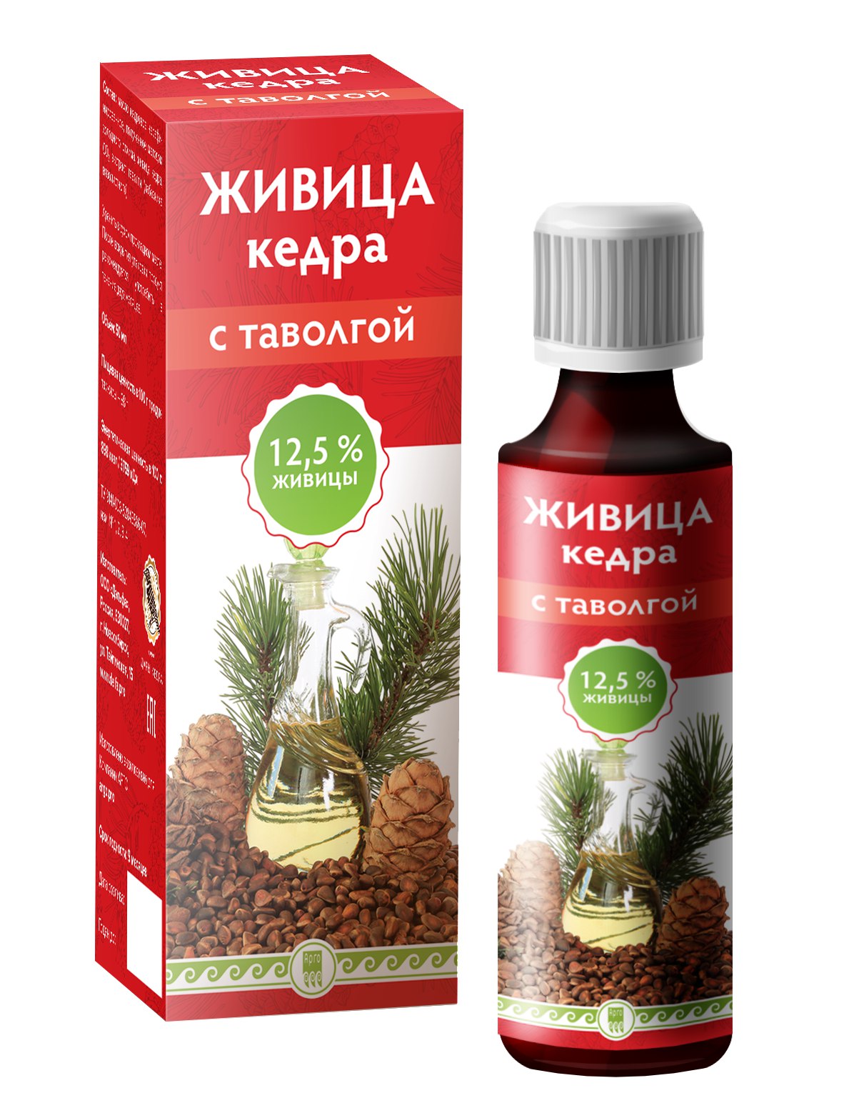 Живица с таволгой