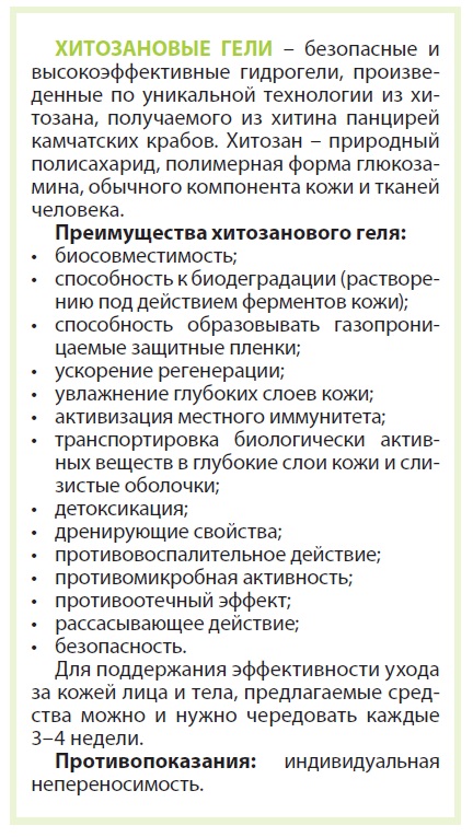 Хитозановые гели Арго