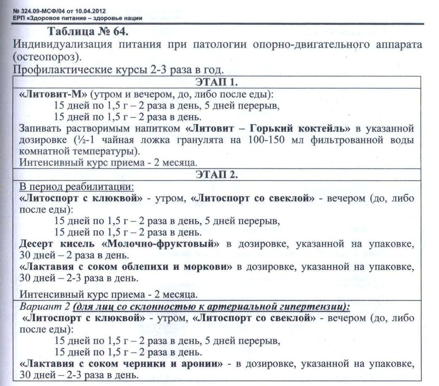 Остеопороз