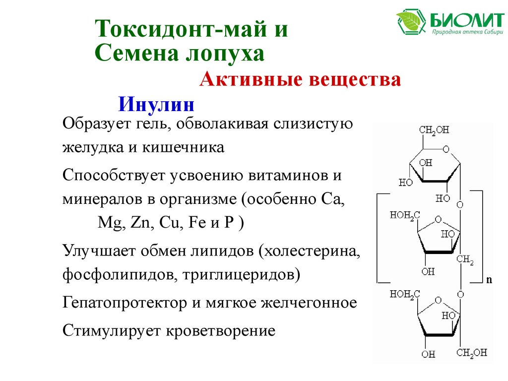 Экстракт лопуха