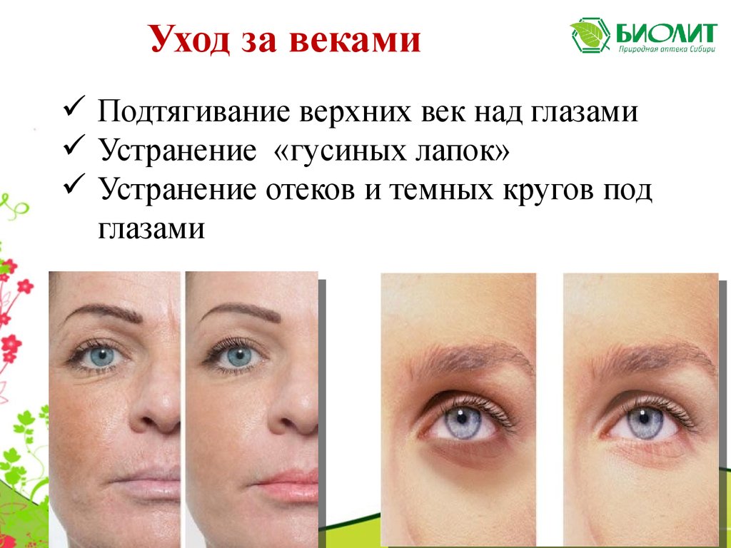 Уход за веками Арго