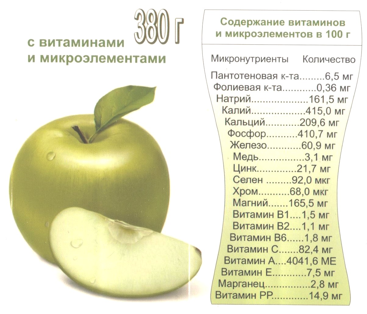 Коктейль Яблочный
