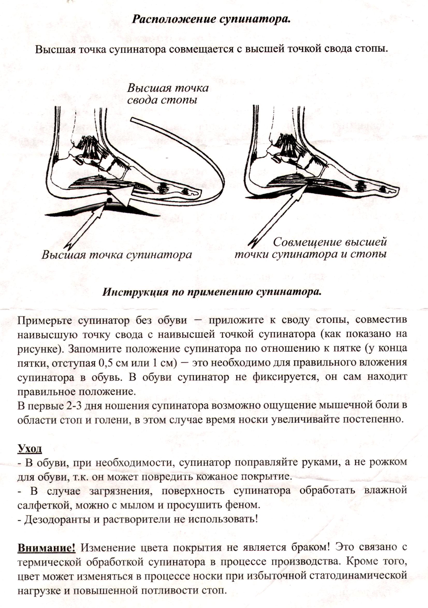 Стельки Быкова