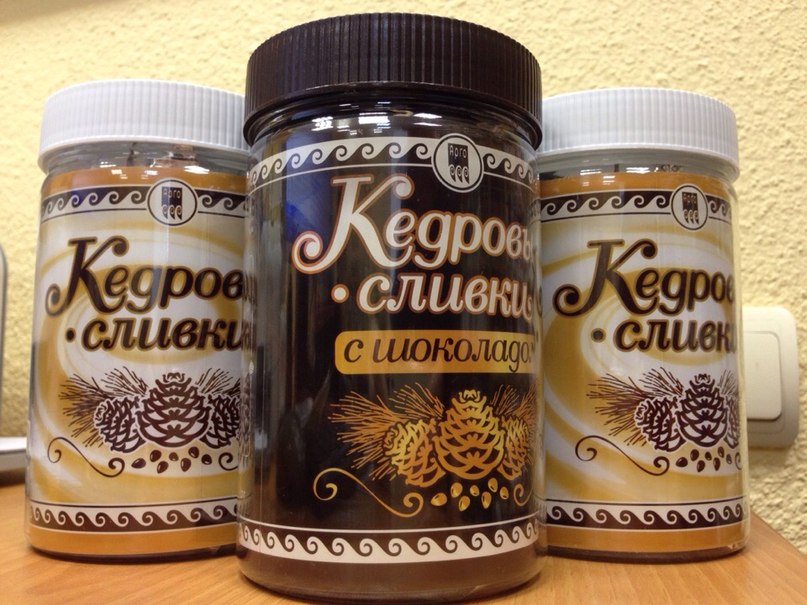Кедровые сливки с шоколадом