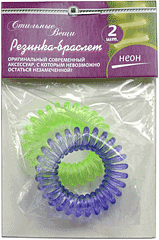 Резинка-браслет Неон