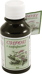 Сироп с хлорофиллом