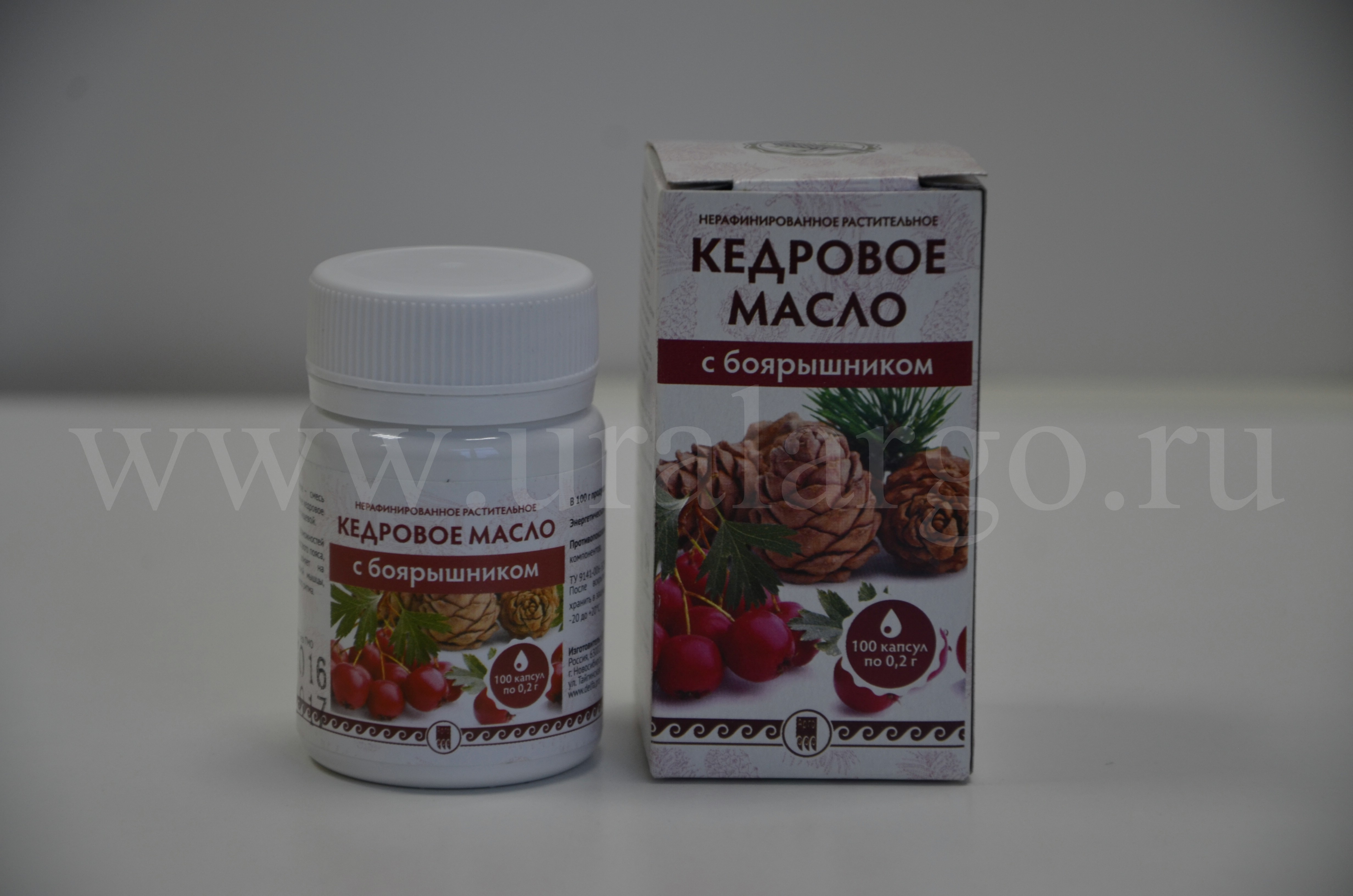 Кедровое масло с боярышником купить Арго Екатеринбург