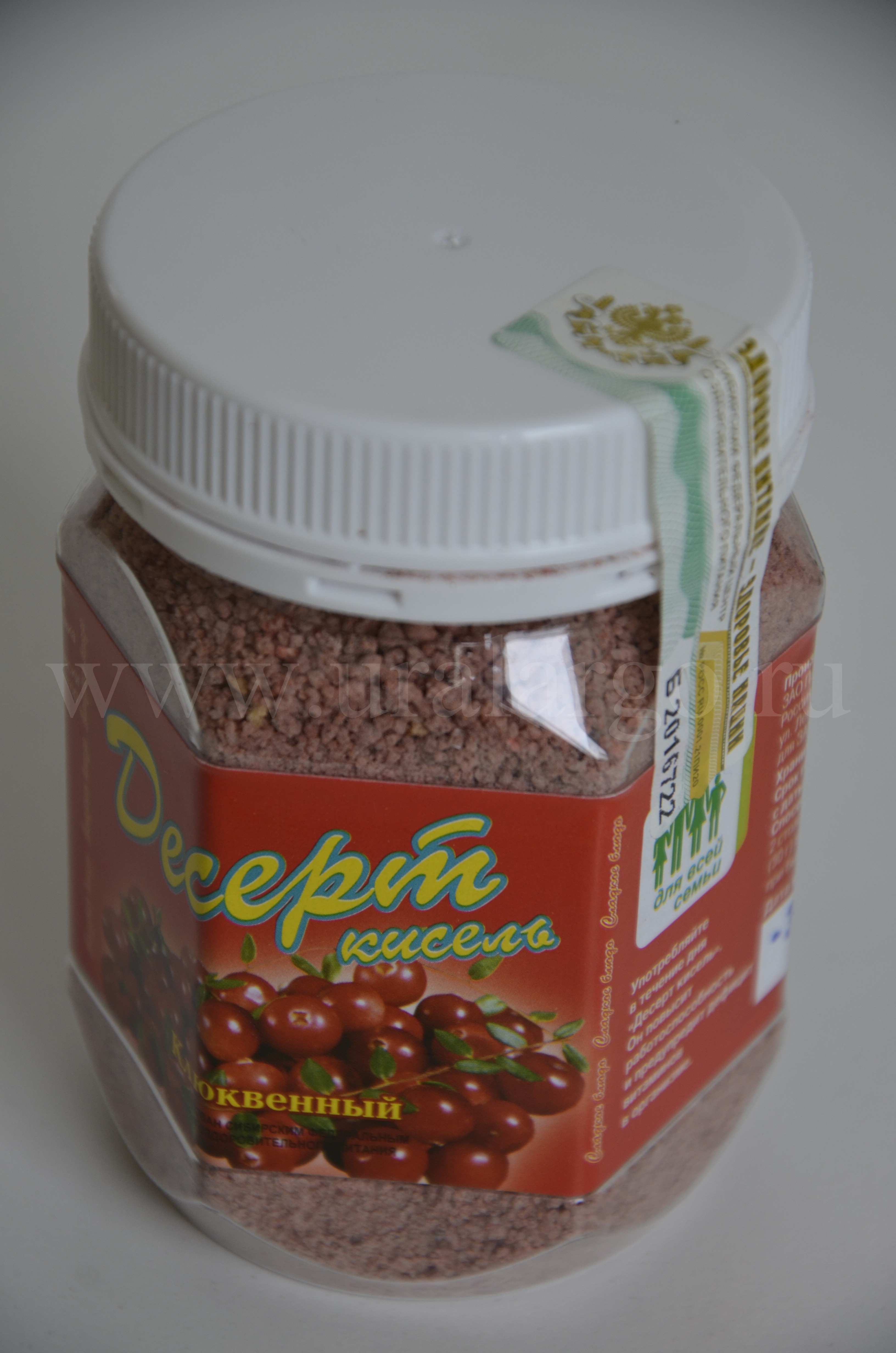 Десерт-кисель клюквенный купить Арго