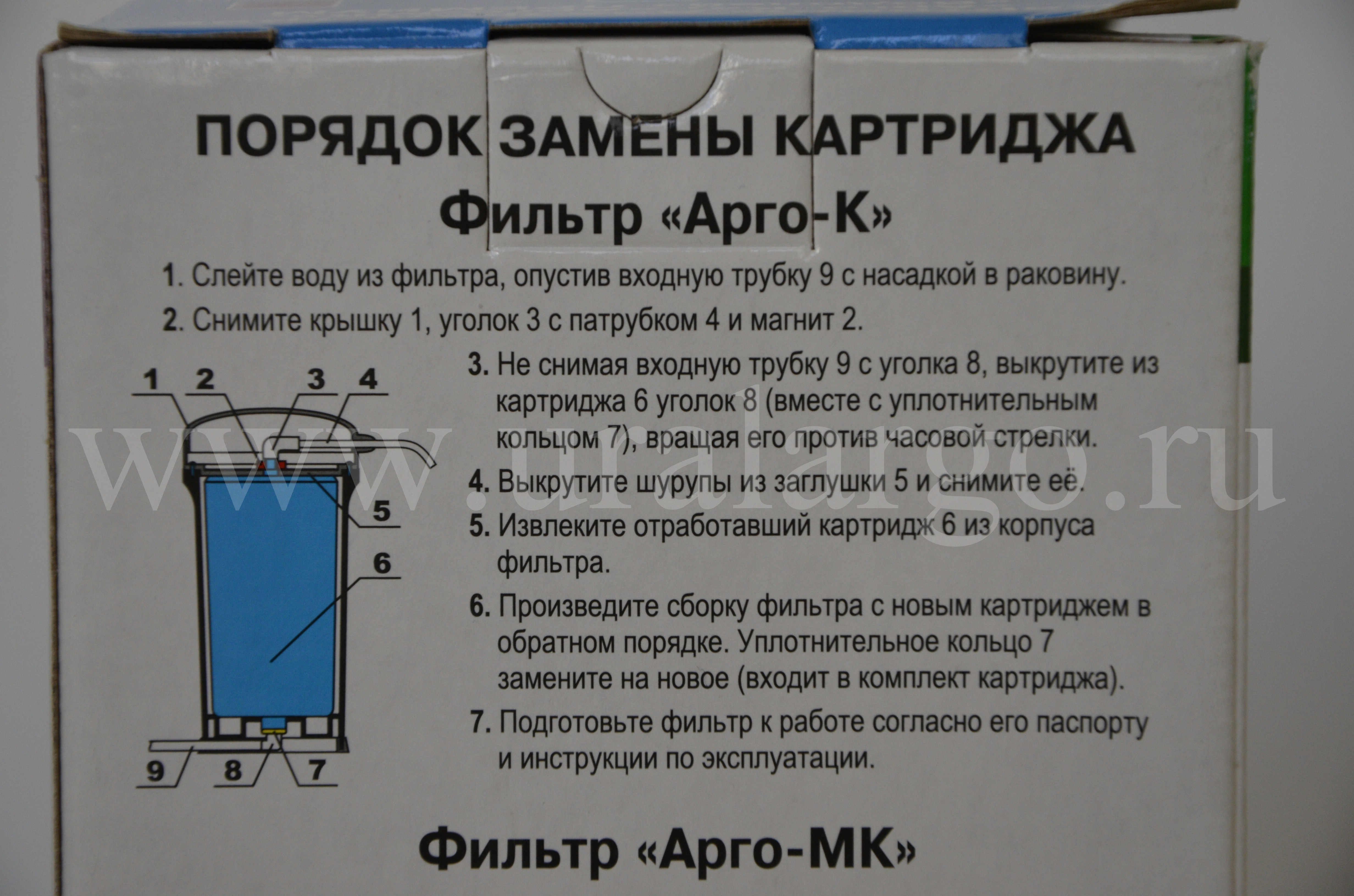 картридж умягчающий купить арго