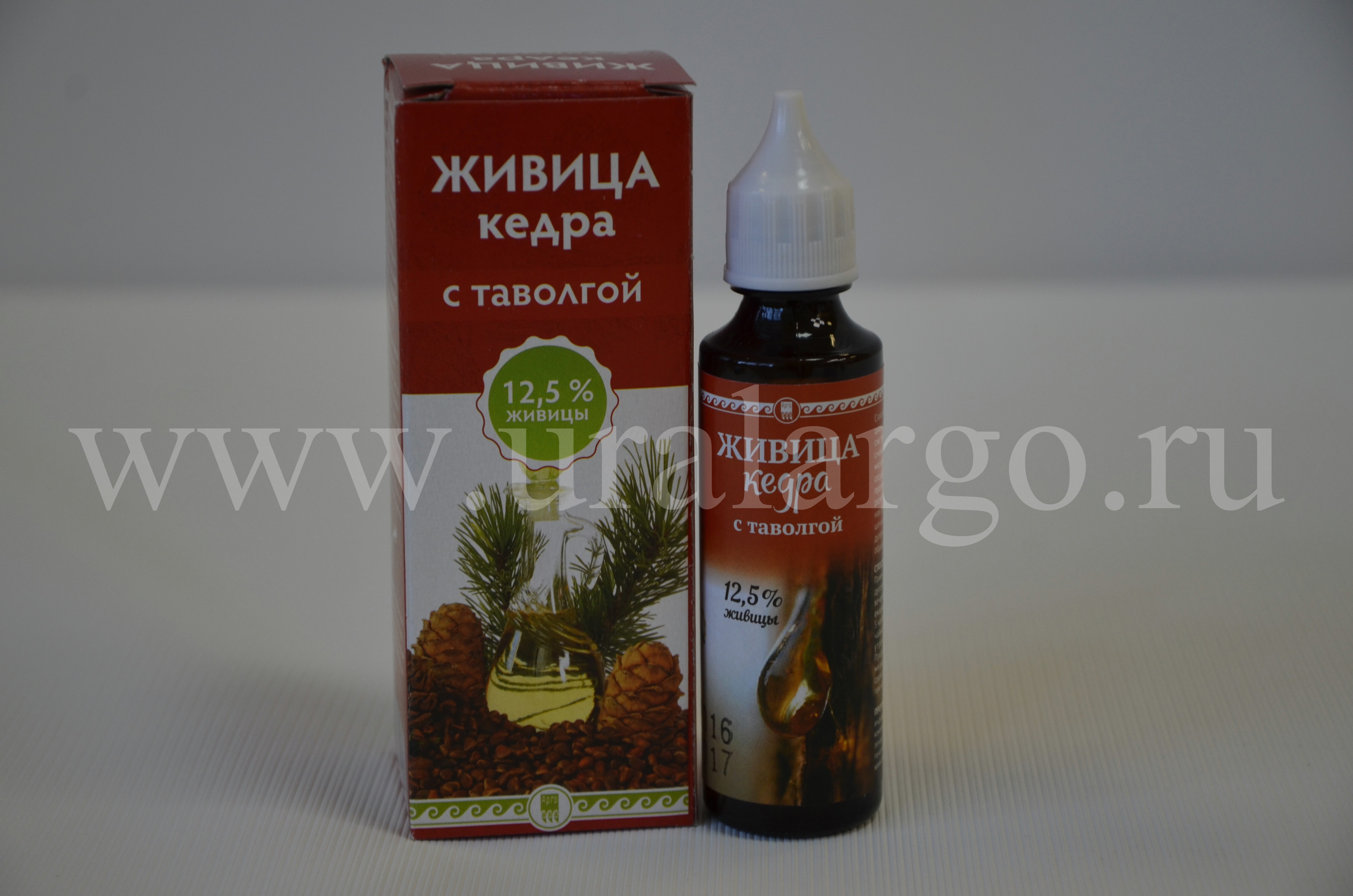 Живица кедра с таволгой купить Арго