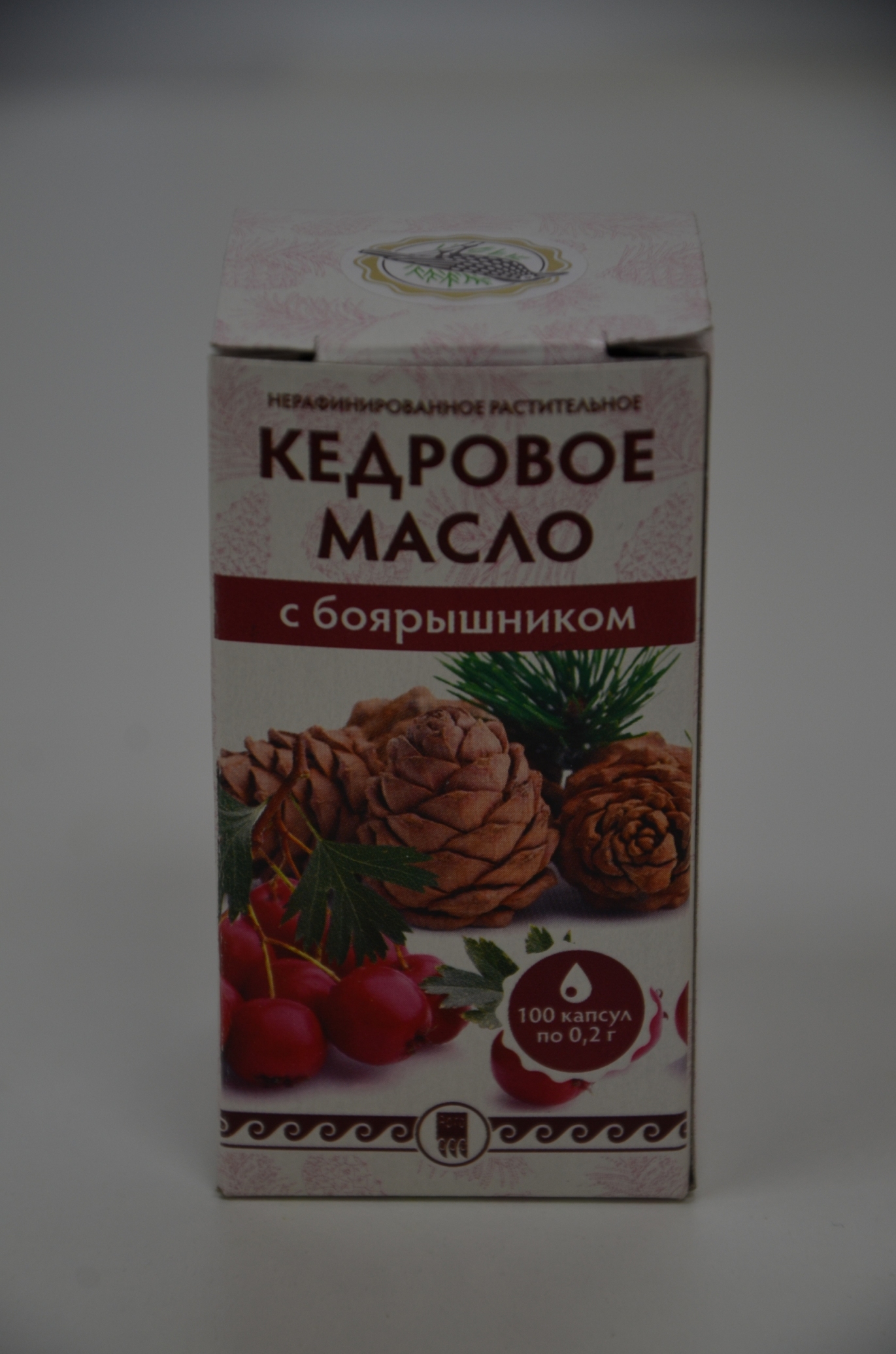 Кедровое масло с боярышником Арго
