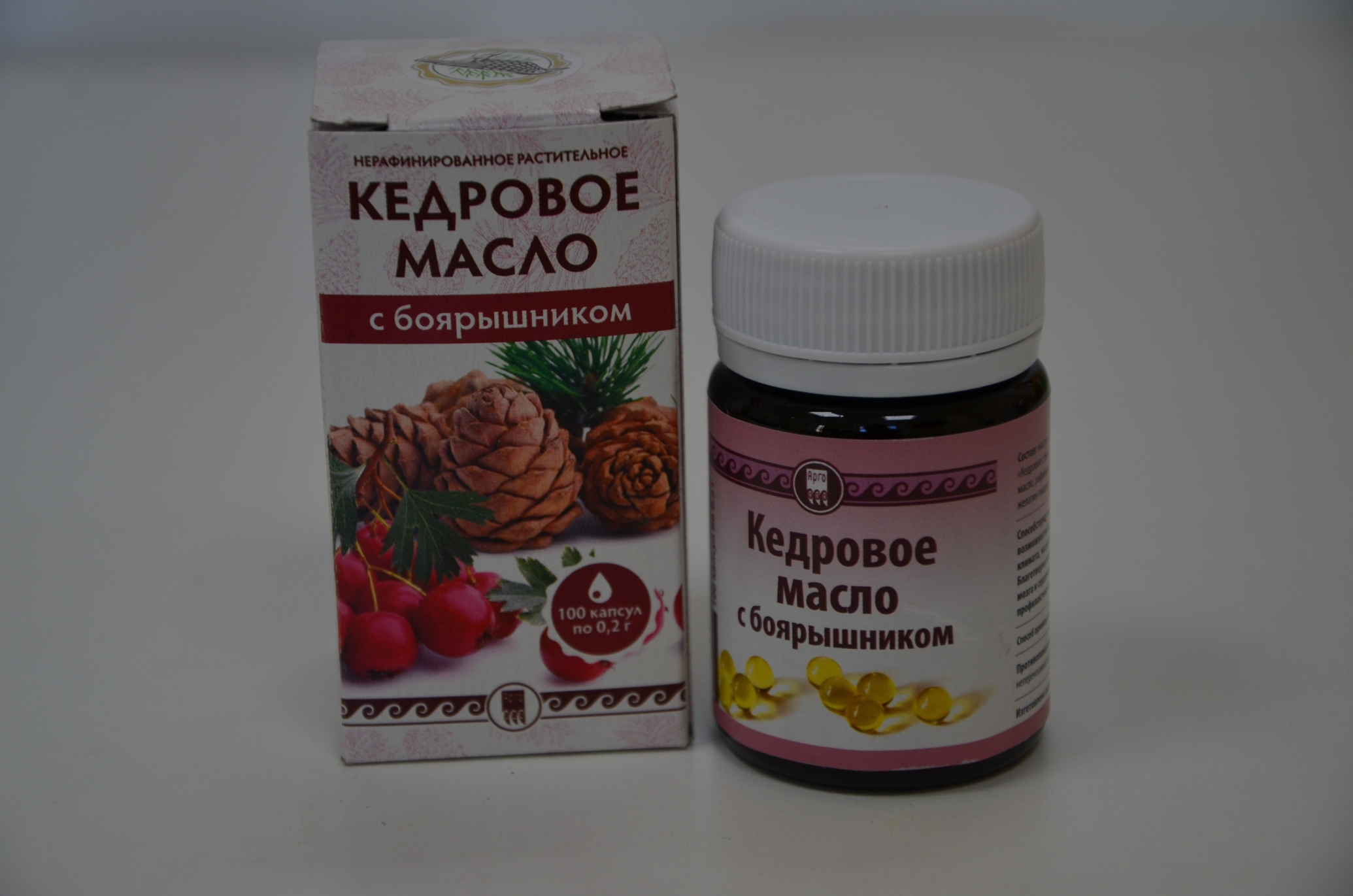 Кедровое масло с боярышником Екатеринбург
