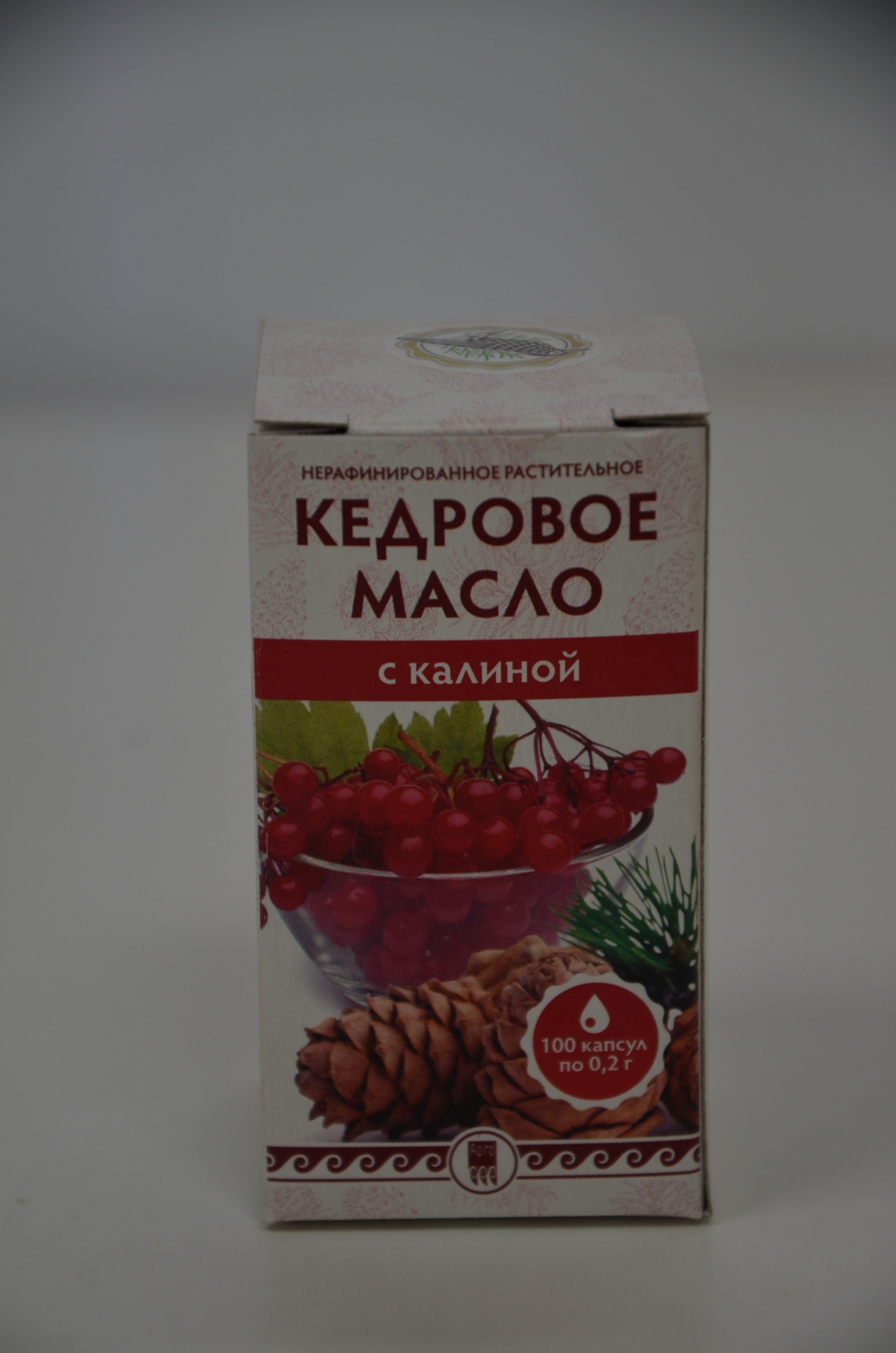 Кедровое масло с калиной Арго