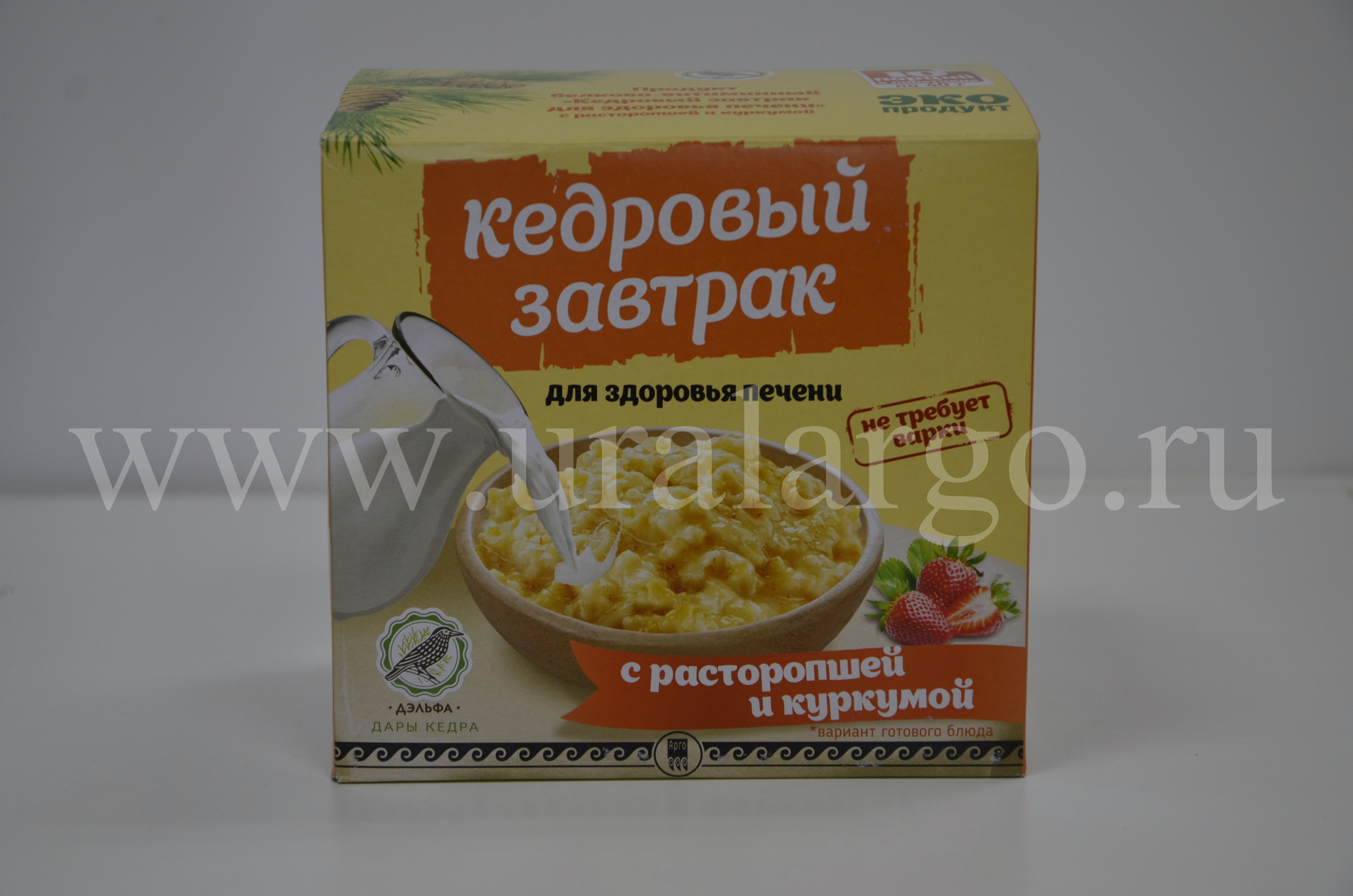 Кедровый завтрак для печени 