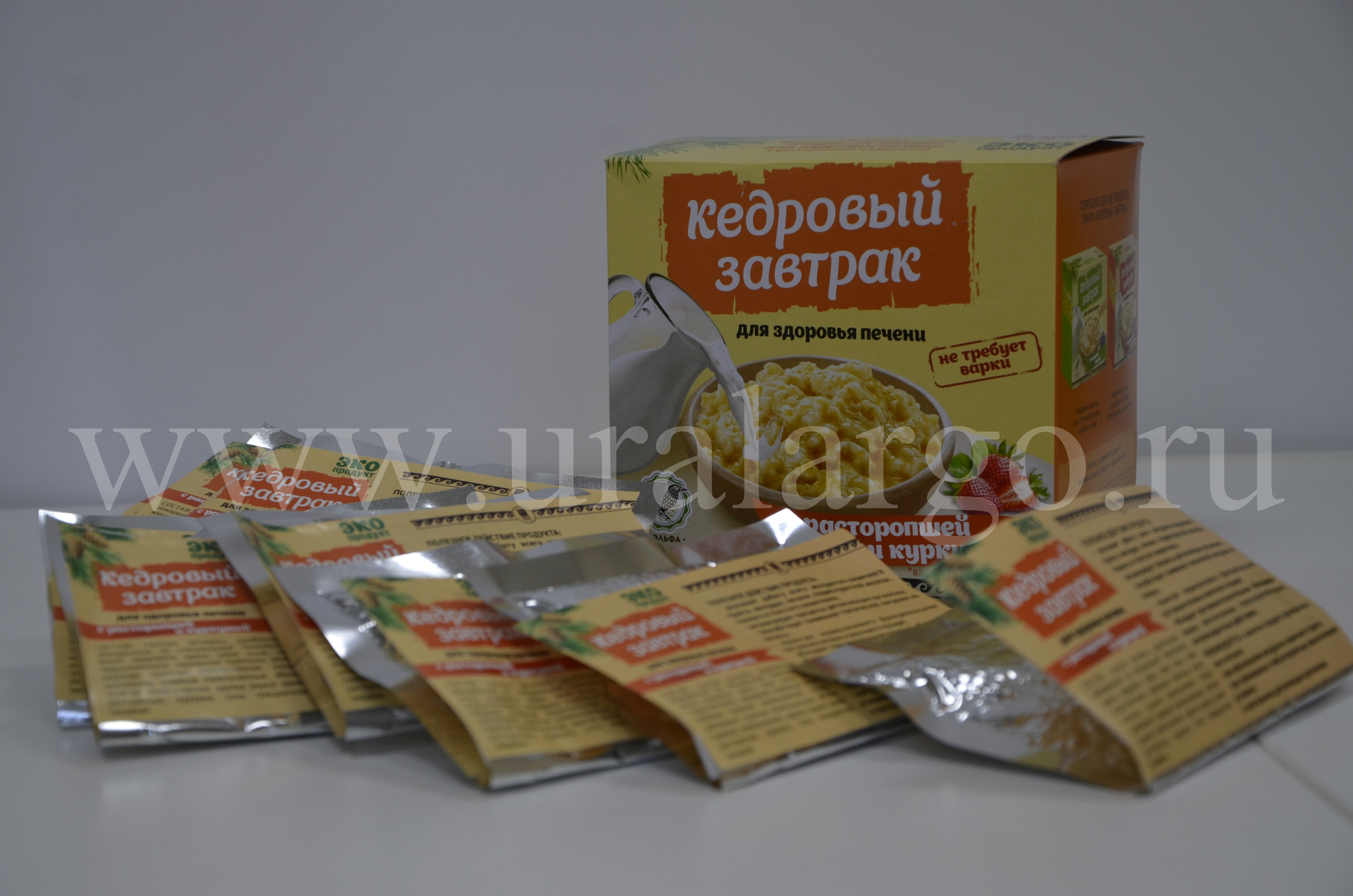Кедровый завтрак для печени Екатеринбург