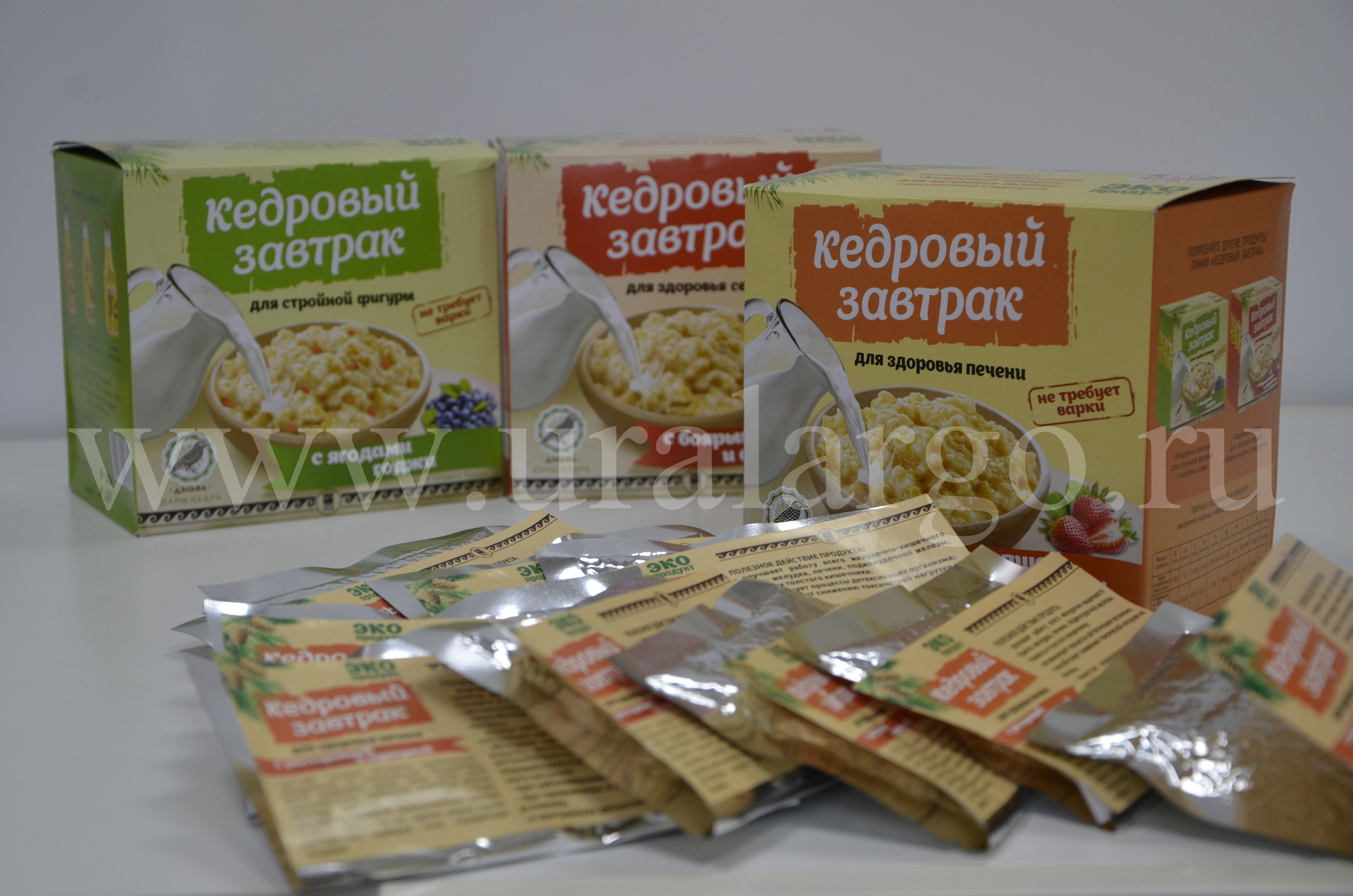 Кедровый завтрак для печени купить Арго