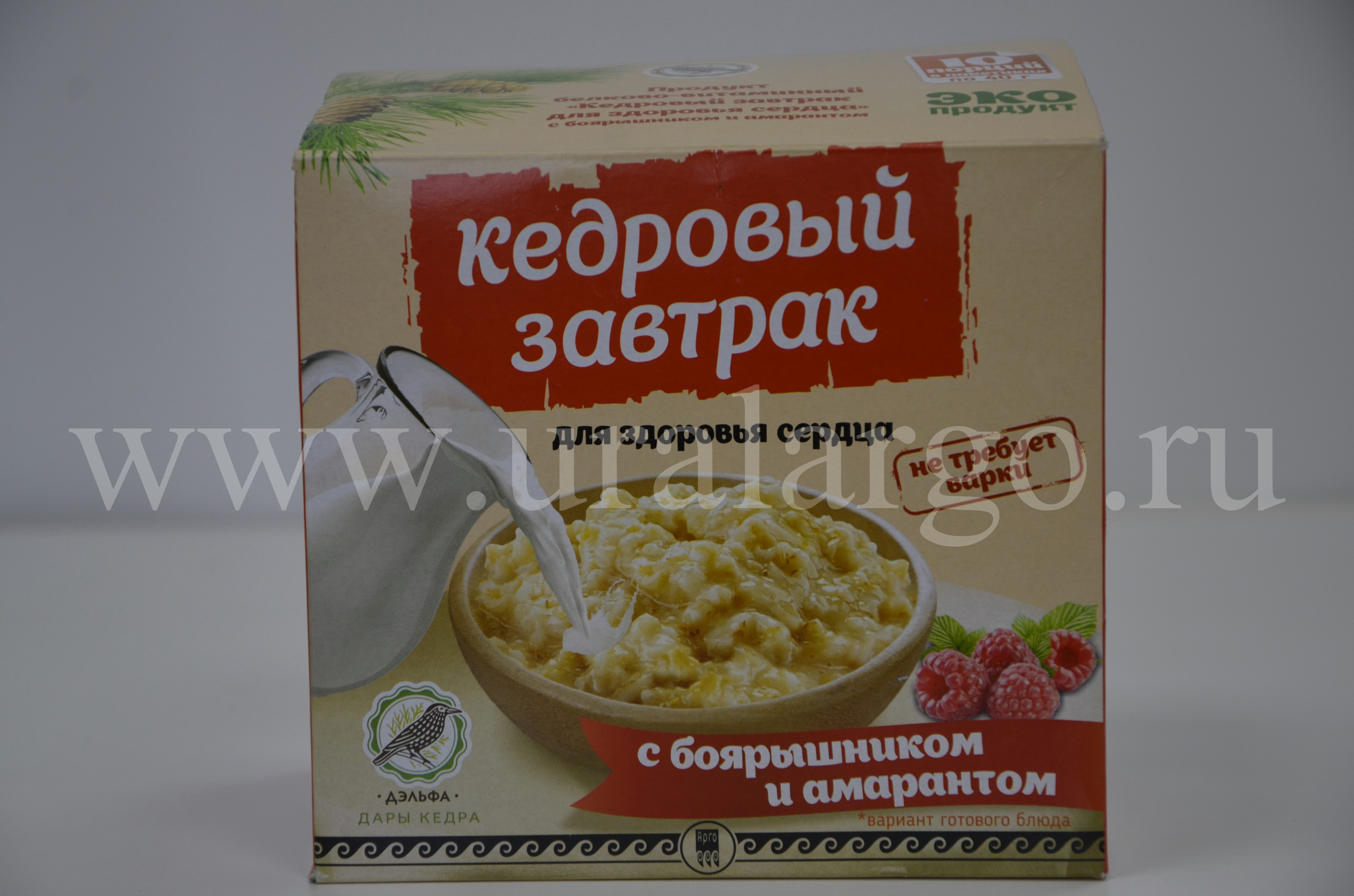 Кедровый завтрак для сердца