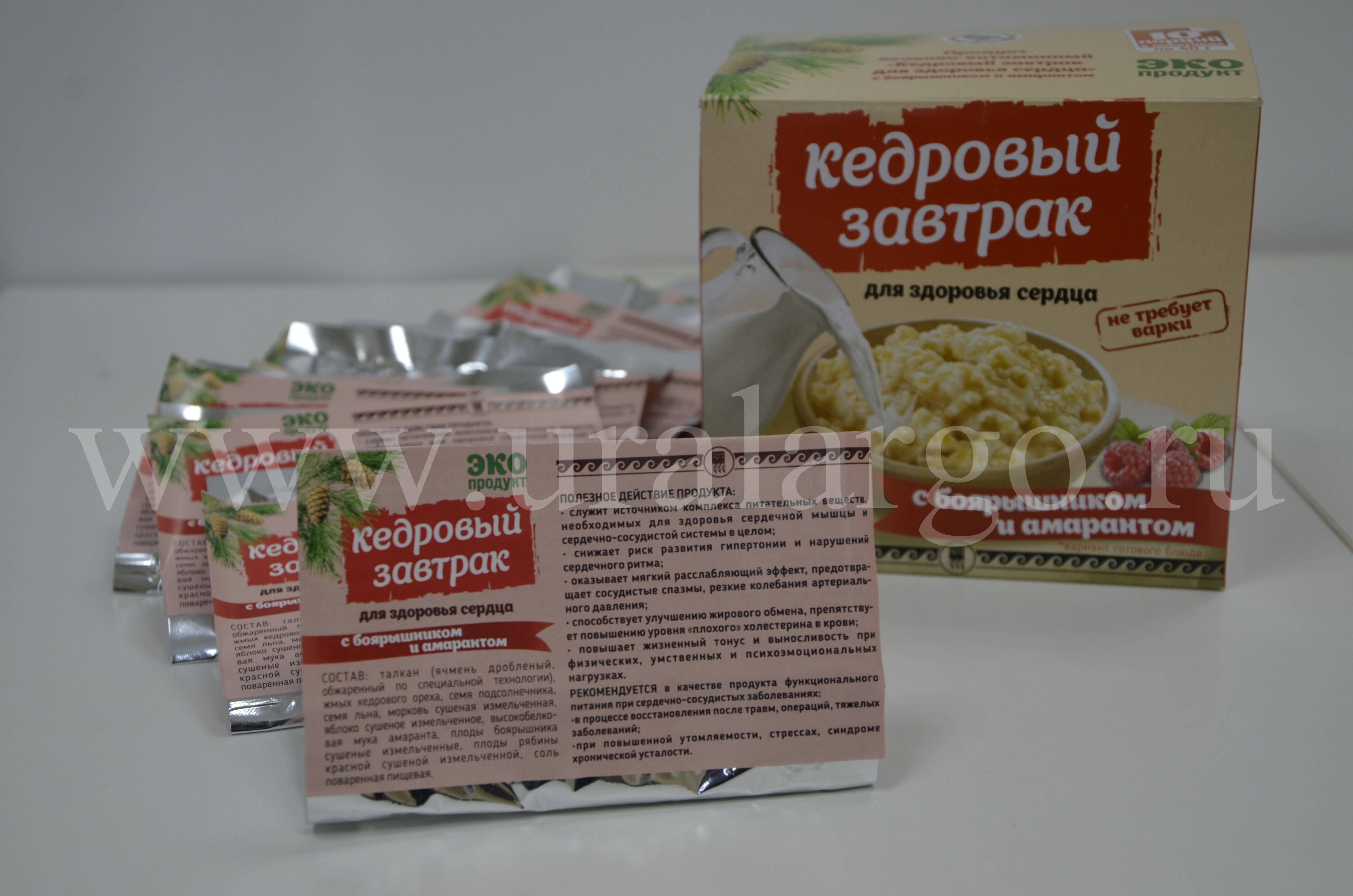 Кедровый завтрак для сердца купить Арго