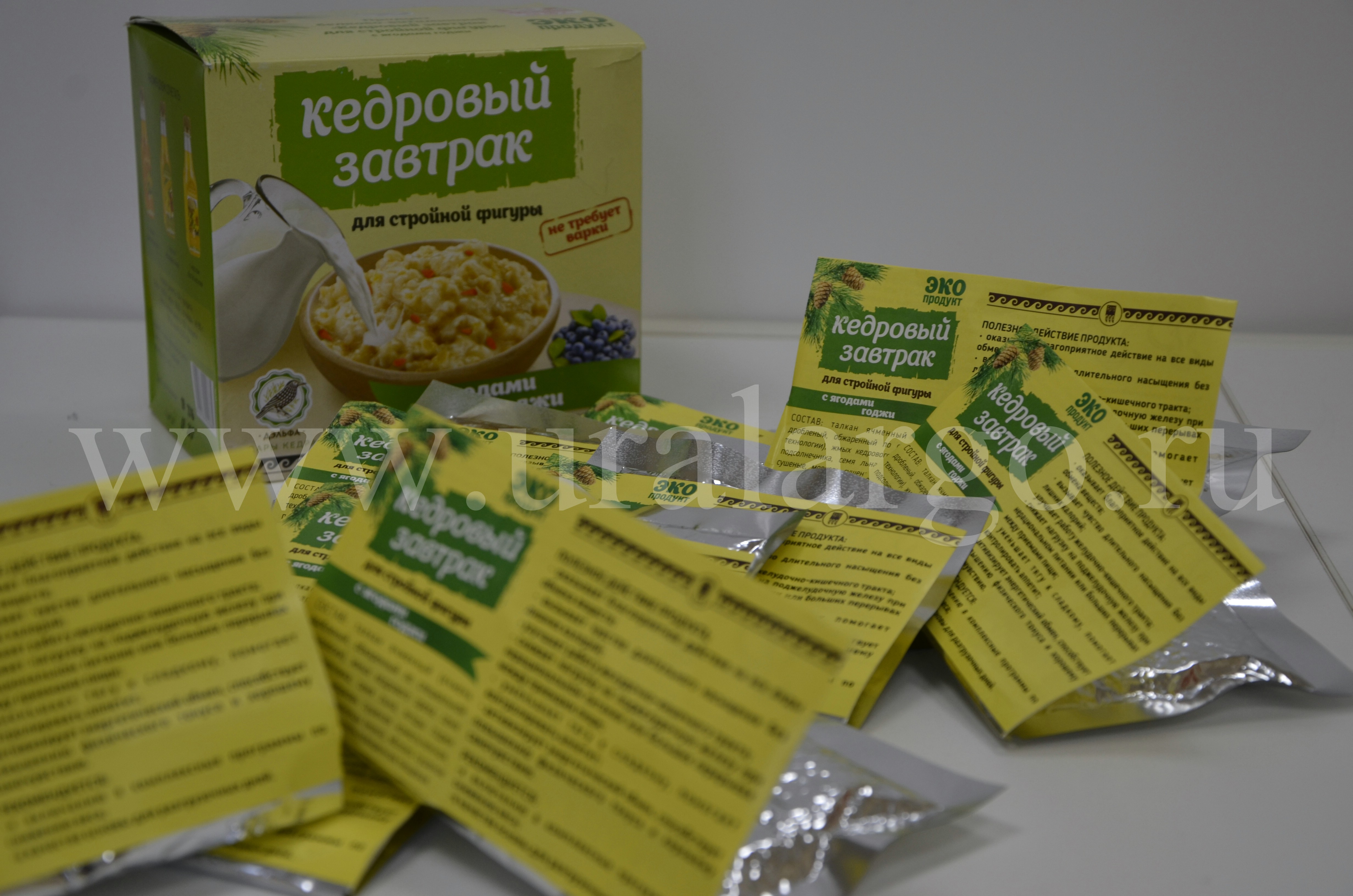 Кедровый завтрак для стройности купить Арго